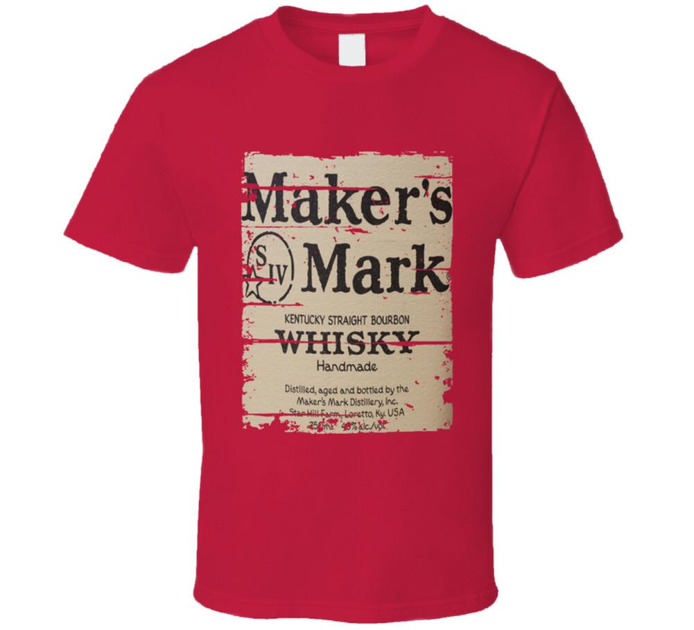 Maker s Mark Whisky Bourbon Alcohol Drinking Gift Distressed Look T Shirt Mens Womens Tees Top S
Maker s Mark Whisky Bourbon Alcohol Drinking Gift Distressed Look T Shirt Mens Womens Tees Top S