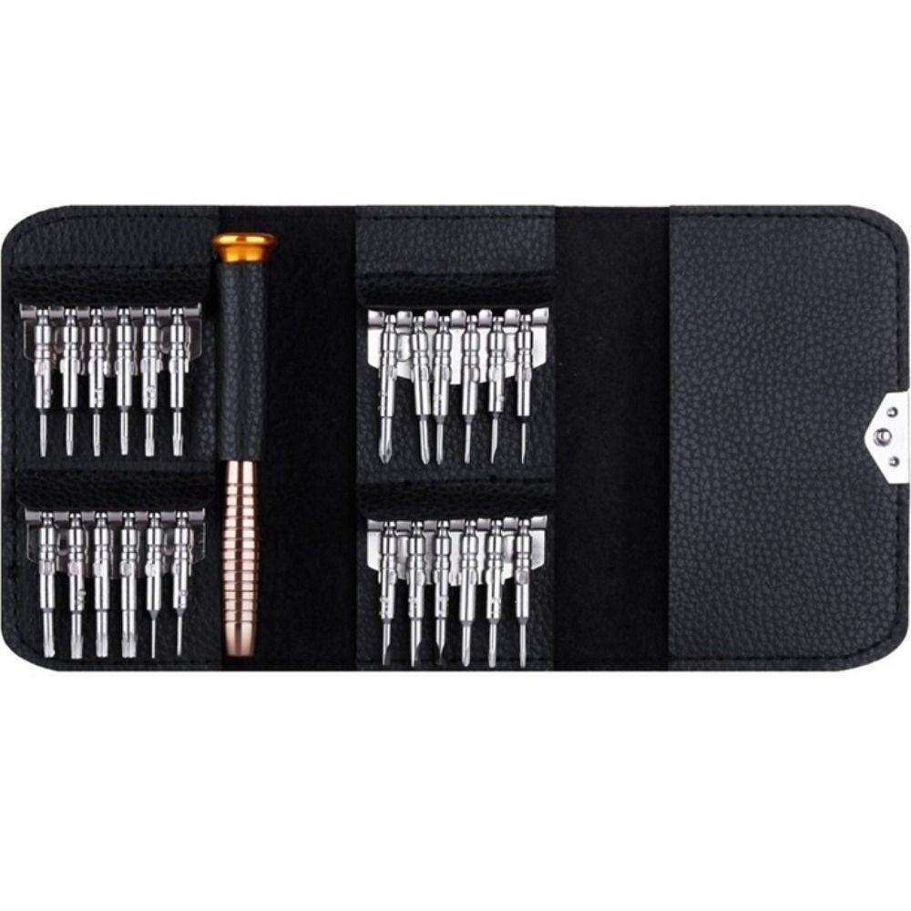 Professional Micro Precision Tiny Screwdriver Set with Leather Case Screwdriver Set Laptop 25 in1
Professional Micro Precision Tiny Screwdriver Set with Leather Case Screwdriver Set Laptop 25 in1