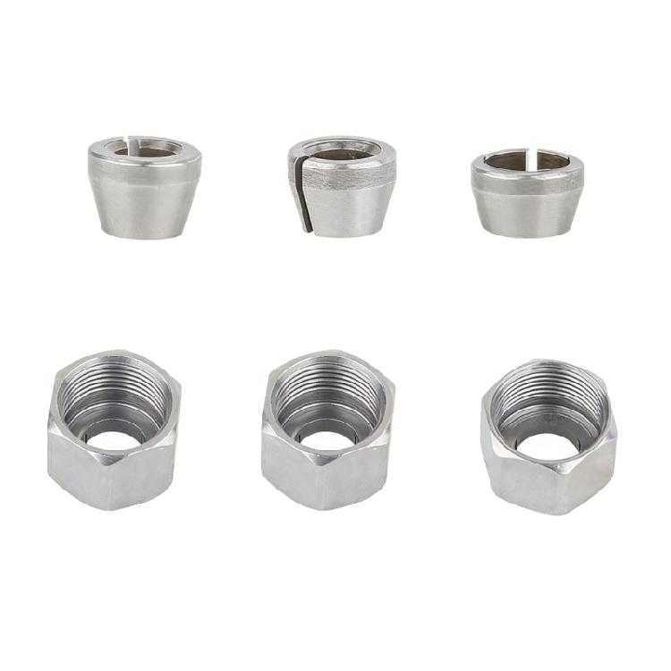 Carbon Steel Router Collet Nut Set for Professional Use Offering Nonslip Grip in Woodworking Tasks
Carbon Steel Router Collet Nut Set for Professional Use Offering Nonslip Grip in Woodworking Tasks