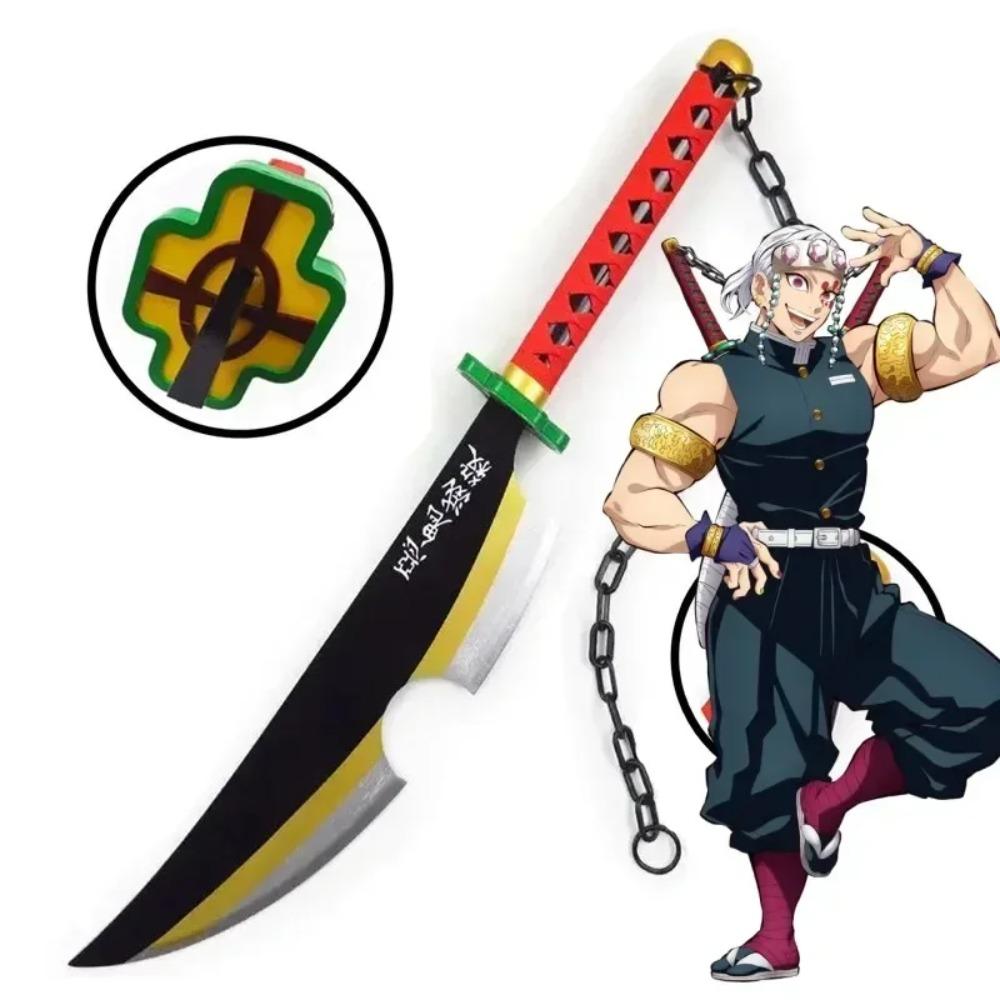 72/104 см Катана Демонобійник Kimetsu No Yaiba Лезо Аніме Косплей Реквізит Танджіро Міцурі Реальний Розмір Японська Катана Шабля Дитяча Іграшка 72cm
72/104 см Катана Демонобійник Kimetsu No Yaiba Лезо Аніме Косплей Реквізит Танджіро Міцурі Реальний Розмір Японська Катана Шабля Дитяча Іграшка 72cm