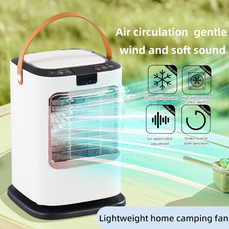2025 Humidification Refrigeration Small Fan Portable Mini Electric Cooling Fan 2nd Generation Negative Ion Desktop Fan білий
2025 Humidification Refrigeration Small Fan Portable Mini Electric Cooling Fan 2nd Generation Negative Ion Desktop Fan білий