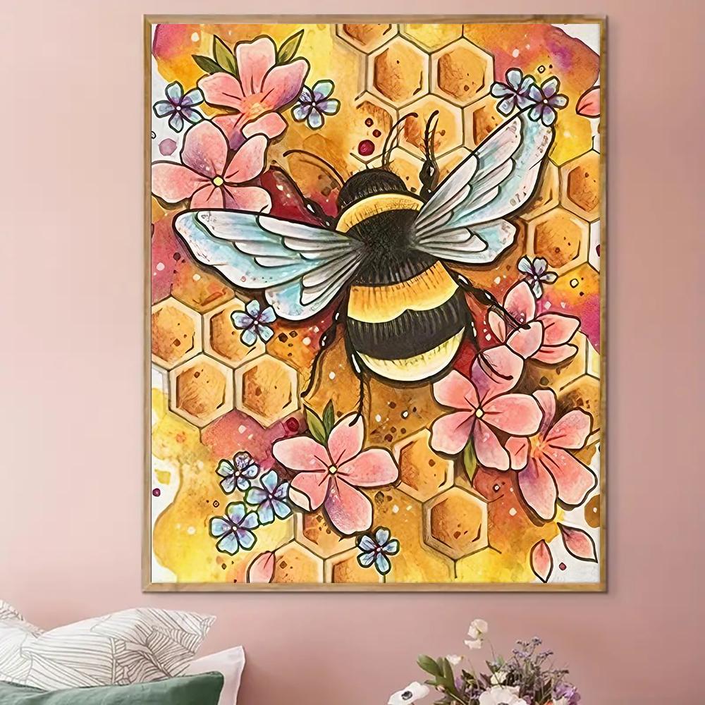 1шт наборы для алмазной живописи Diligent Little Bee, DIY вышивка крестом большого размера, алмазное искусство, хобби ручной работы, домашний декор 40*50cm/15.7*19.7in
1шт наборы для алмазной живописи Diligent Little Bee, DIY вышивка крестом большого размера, алмазное искусство, хобби ручной работы, домашний декор 40*50cm/15.7*19.7in