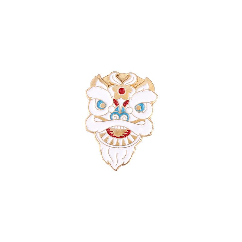 Unique Chinese Style Festive Lion Head Alloy Enamel Brooch Decorative Pin For All XZ4563
Unique Chinese Style Festive Lion Head Alloy Enamel Brooch Decorative Pin For All XZ4563