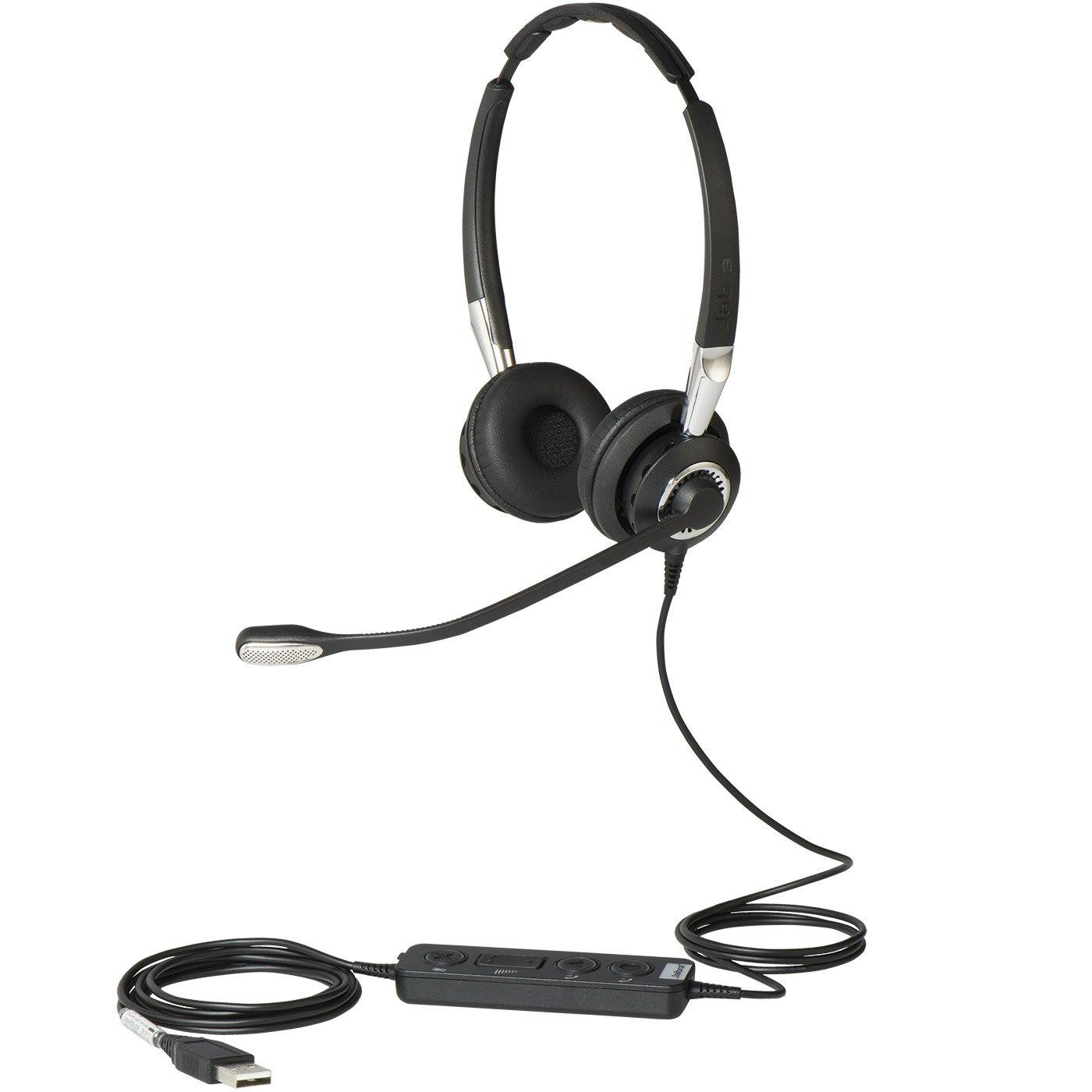Jabra 2400 II USB DUO CC Wire Headset Black – чорний 
Jabra 2400 II USB DUO CC Wire Headset Black – чорний