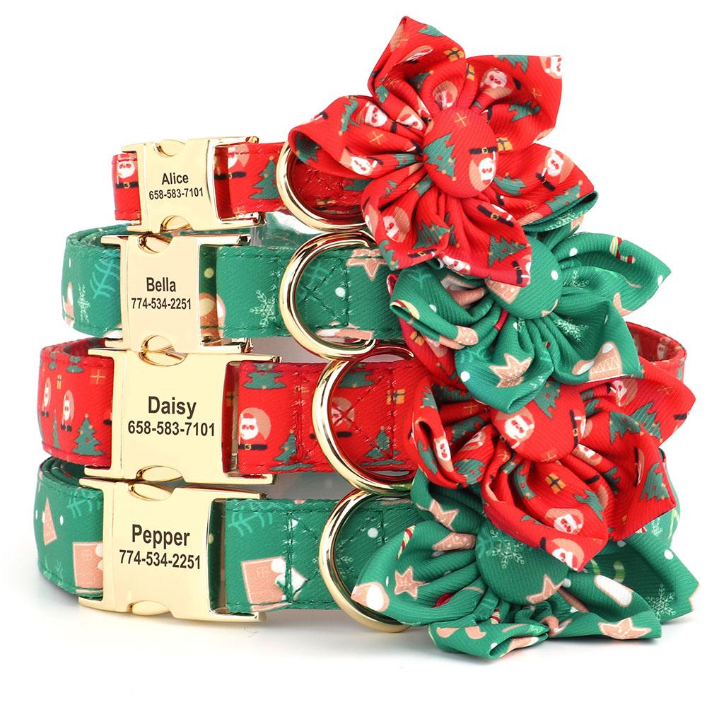 Индивидуальный рождественский ошейник для собак, милый цветок, Санта, ошейники для домашних животных, бесплатная гравировка, идентификационная бирка для домашних животных, ожерелье для маленьких, средних и больших собак S зелёный
Индивидуальный рождественский ошейник для собак, милый цветок, Санта, ошейники для домашних животных, бесплатная гравировка, идентификационная бирка для домашних животных, ожерелье для маленьких, средних и больших собак S зелёный