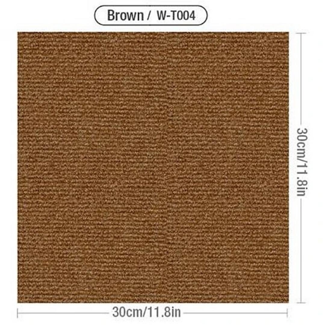 10PCS 30x30cm Self Adhesive Carpets Sticker Square Rugs Peel and Stick MatFlooring for Kitchen Dining Room Bedroom Home Decor 10pcs коричневий
10PCS 30x30cm Self Adhesive Carpets Sticker Square Rugs Peel and Stick MatFlooring for Kitchen Dining Room Bedroom Home Decor 10pcs коричневий