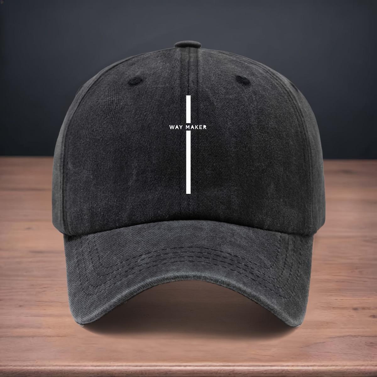 Baseball Cap with Printed Letter Pattern, Universal Curved Brim Hat for Men and Women, Washed and Distressed Peaked Cap чёрный
Baseball Cap with Printed Letter Pattern, Universal Curved Brim Hat for Men and Women, Washed and Distressed Peaked Cap чёрный