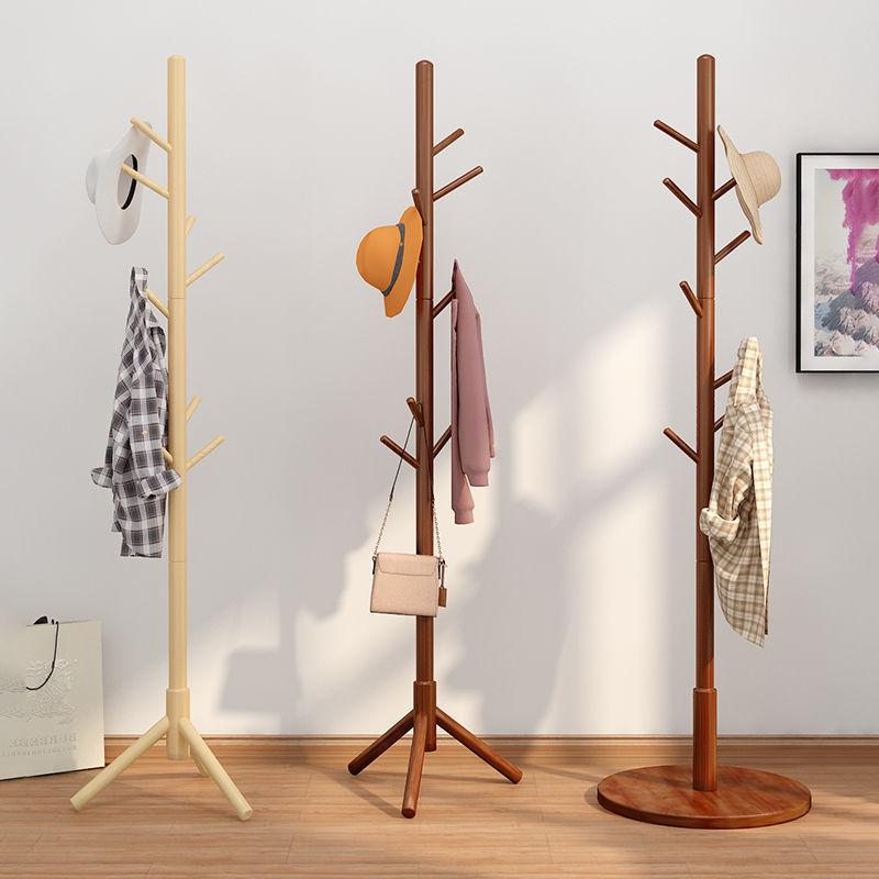 Solid wood coat rack, floor standing clothes hanger, household simple clothes drying and bag hanging rack коричневый
Solid wood coat rack, floor standing clothes hanger, household simple clothes drying and bag hanging rack коричневый