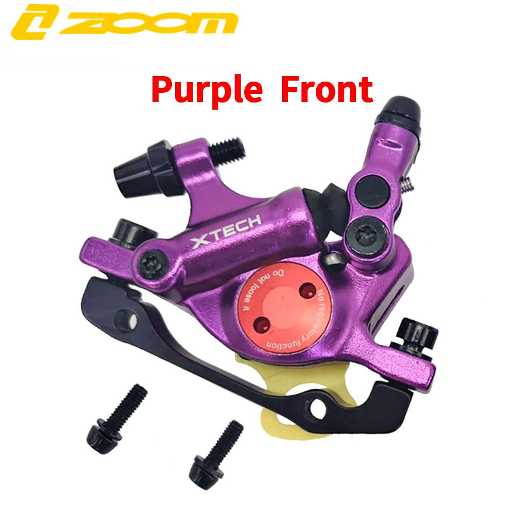 ZOOM MTB Hydraulic Disc Brake Calipers XTECH HB100 Front & Rear G3 rotors 120/140/160/180MM MT200 M315 Purple Front
ZOOM MTB Hydraulic Disc Brake Calipers XTECH HB100 Front & Rear G3 rotors 120/140/160/180MM MT200 M315 Purple Front