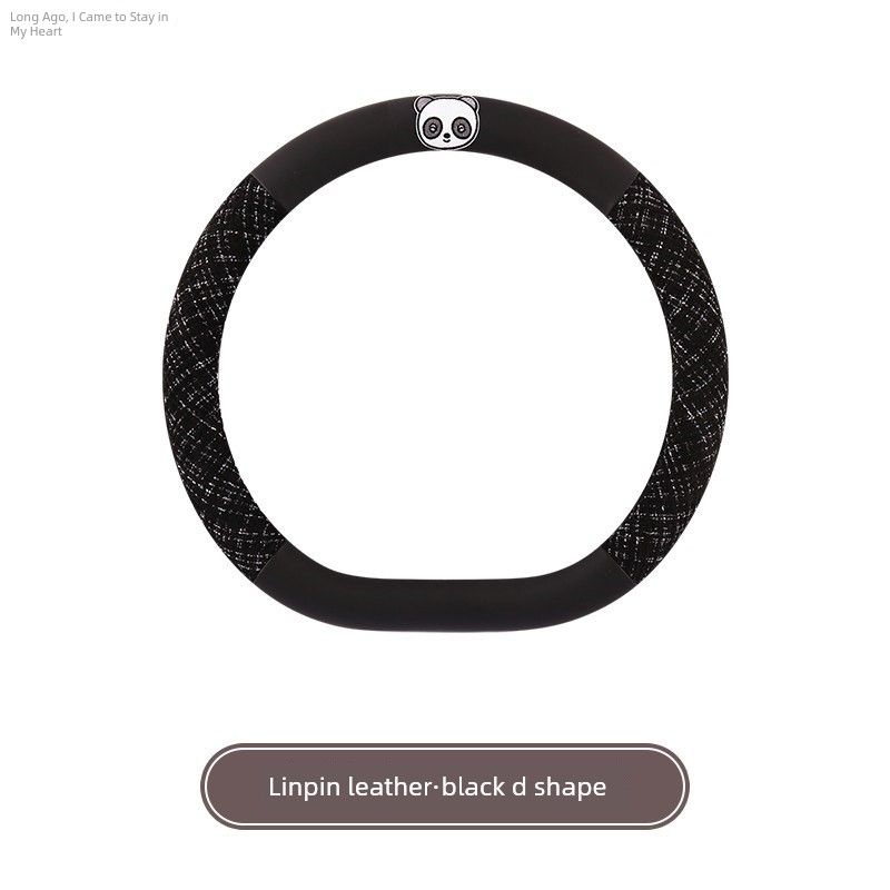 Car Steering Wheel Cover for All Seasons, Women s Sweat-Absorbent, Non-Slip, Cute Handle Cover, Wear-Resistant, Y Winter New Style Hemp Leather Steering Wheel Cover Black D Type
Car Steering Wheel Cover for All Seasons, Women s Sweat-Absorbent, Non-Slip, Cute Handle Cover, Wear-Resistant, Y Winter New Style Hemp Leather Steering Wheel Cover Black D Type