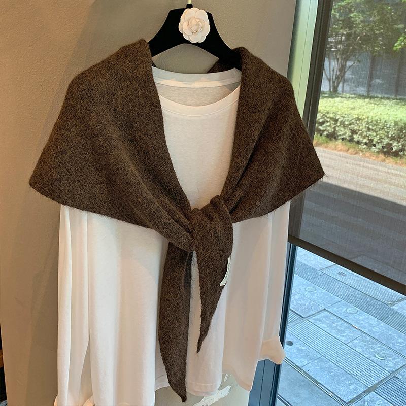 Однотонный треугольный шарф, Вязаная шаль, Оверсайз верхний слой, Осенне-зимний корейский теплый треугольный шарф, Вязаный шарф 180*75
Однотонный треугольный шарф, Вязаная шаль, Оверсайз верхний слой, Осенне-зимний корейский теплый треугольный шарф, Вязаный шарф 180*75