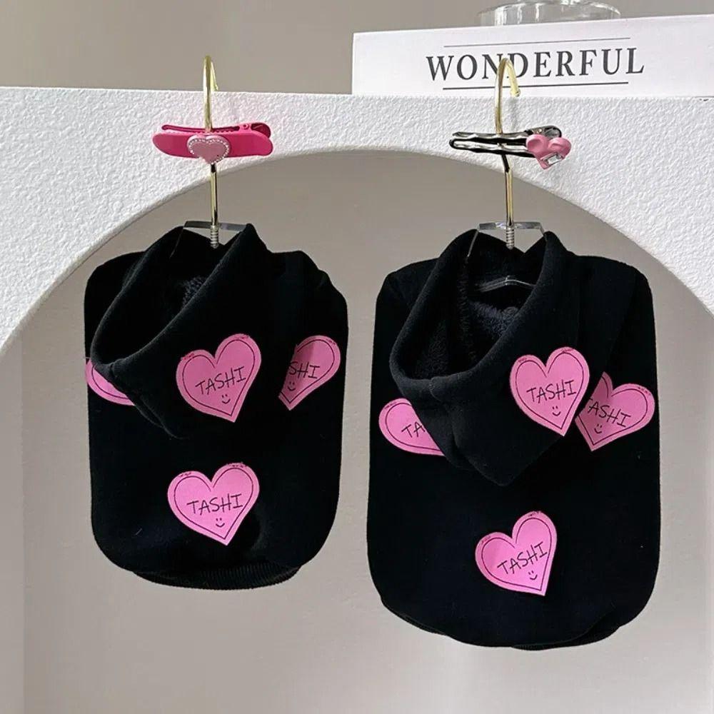 Warm Dog Hoodies Coat Love Heart Pet Clothes Top Clothes Cat Puppy Pullover Pet Supplies M чорний
Warm Dog Hoodies Coat Love Heart Pet Clothes Top Clothes Cat Puppy Pullover Pet Supplies M чорний