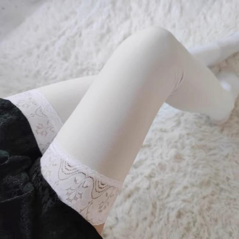 Retro Black Velvet Stockings Double Silicone Stay Up Over Knee Warm Hosiery Women 120D Thicken Soft Fabric Lolita Jk Stockings One Size
Retro Black Velvet Stockings Double Silicone Stay Up Over Knee Warm Hosiery Women 120D Thicken Soft Fabric Lolita Jk Stockings One Size