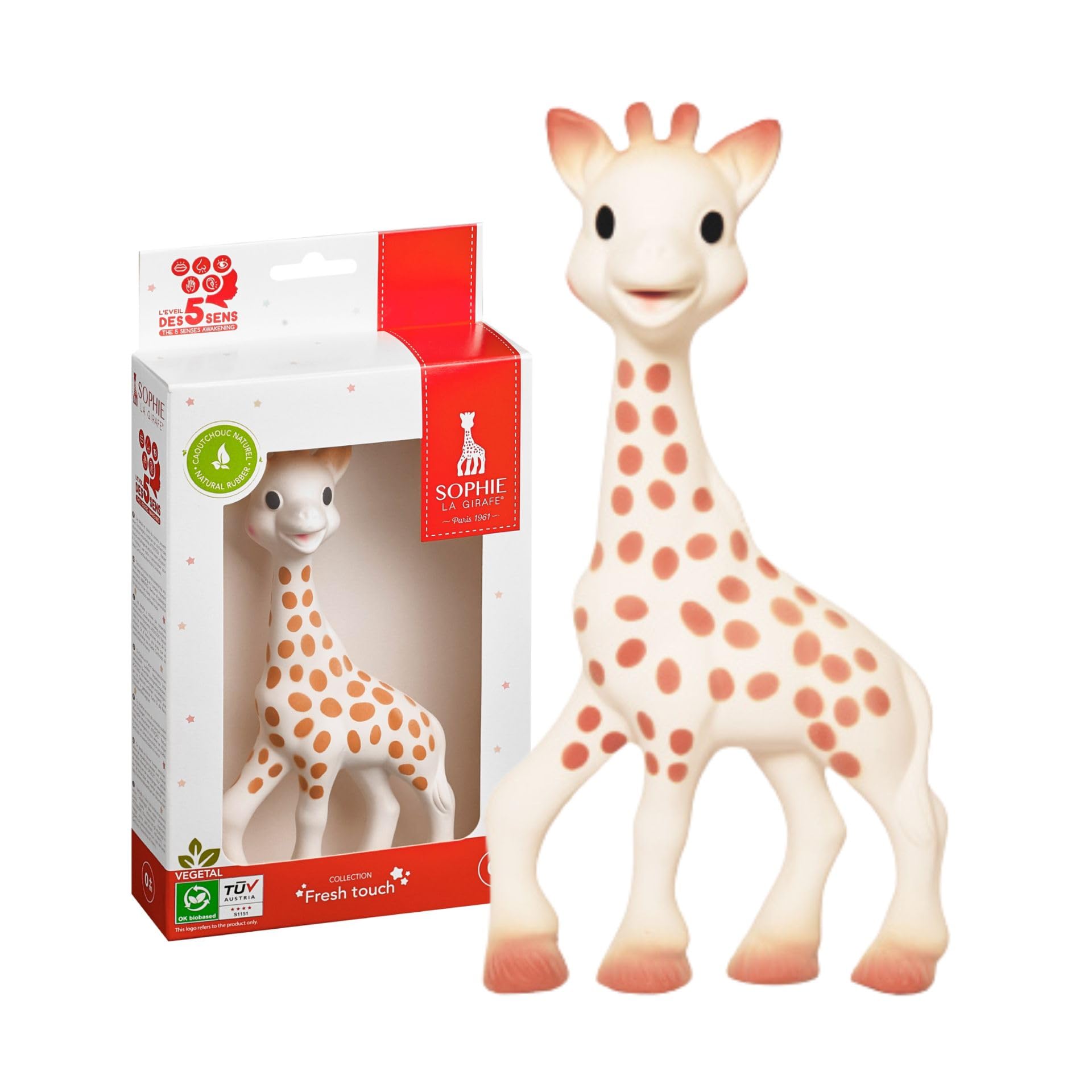 Sophie the Giraffe Sophie Series Gift Set Baby Shower Official Japanese Vulli 0 Years 1 Year First Toy the (Red Box) Gift, Product, Teether, Cute, білий
Sophie the Giraffe Sophie Series Gift Set Baby Shower Official Japanese Vulli 0 Years 1 Year First Toy the (Red Box) Gift, Product, Teether, Cute, білий