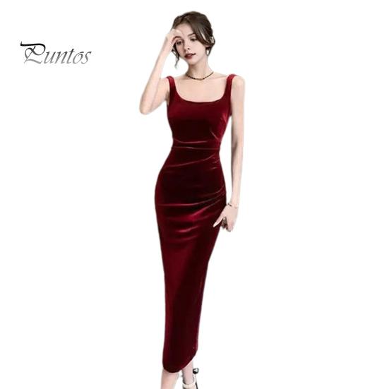 Летнее женское вечернее платье без рукавов облегающее с открытой спиной чистого цвета с разрезом по низу бархатное платье с U-образным вырезом коктейльное вечернее платье миди S красный
Летнее женское вечернее платье без рукавов облегающее с открытой спиной чистого цвета с разрезом по низу бархатное платье с U-образным вырезом коктейльное вечернее платье миди S красный