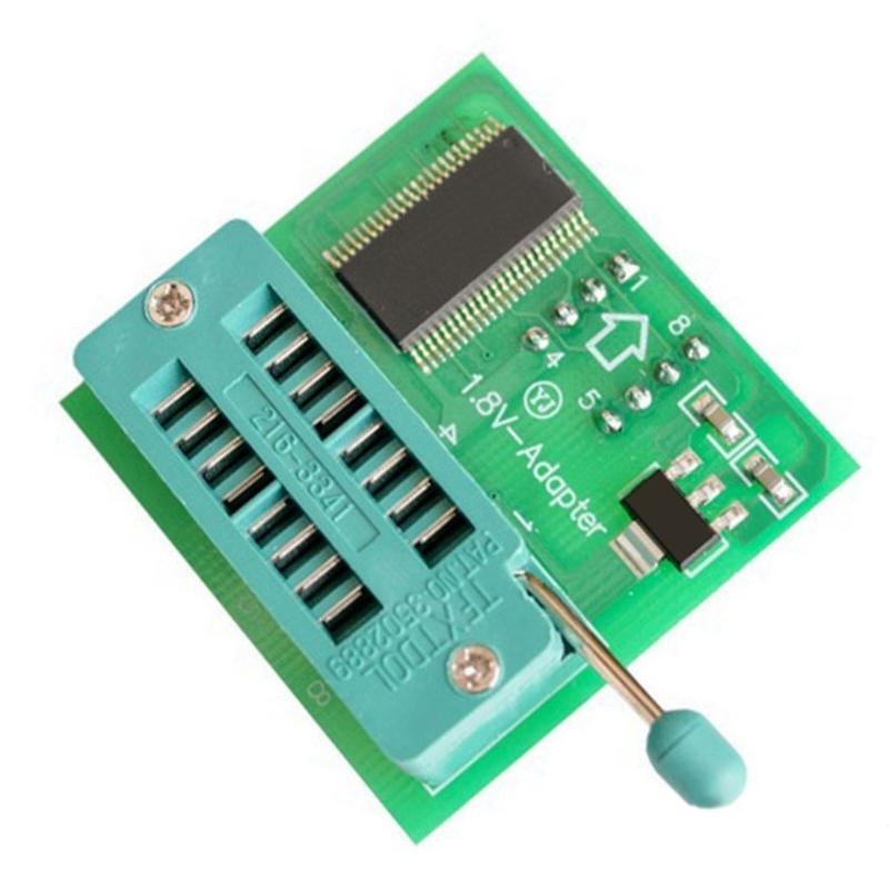 Адаптер 1,8 В для материнской платы 1,8 В SPI Flash SOP8 DIP8 W25 MX25 Использование на программаторах TL866CS TL866A EZP2010 EZP2013 EZP2019
Адаптер 1,8 В для материнской платы 1,8 В SPI Flash SOP8 DIP8 W25 MX25 Использование на программаторах TL866CS TL866A EZP2010 EZP2013 EZP2019