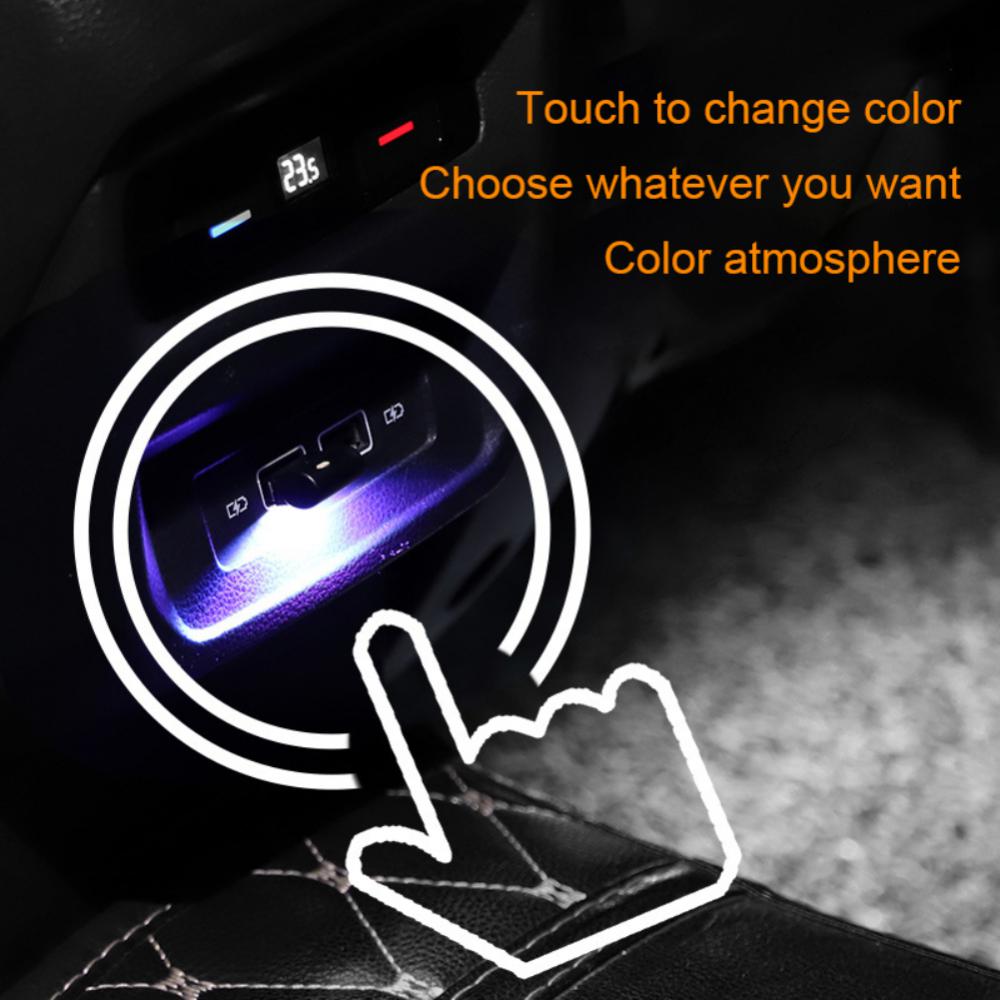 1pc DC5V Mini Usb Car Atmosphere Light Multi-color Gradient Colorful Flashing Romantic Car Interior Decoration Ambient Lamp
1pc DC5V Mini Usb Car Atmosphere Light Multi-color Gradient Colorful Flashing Romantic Car Interior Decoration Ambient Lamp