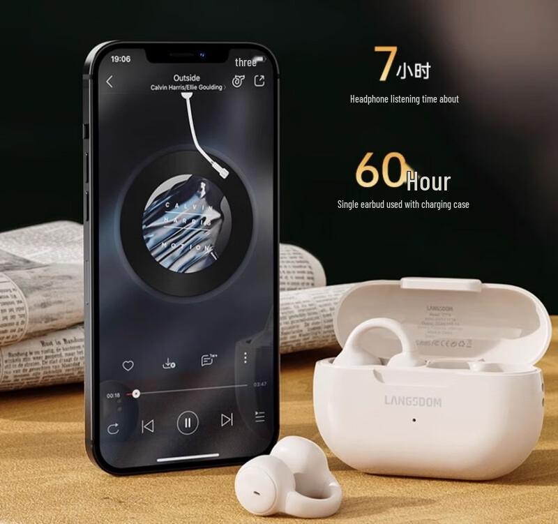 Lanston TS18 Clip-Ear Bluetooth Earphones
Lanston TS18 Clip-Ear Bluetooth Earphones