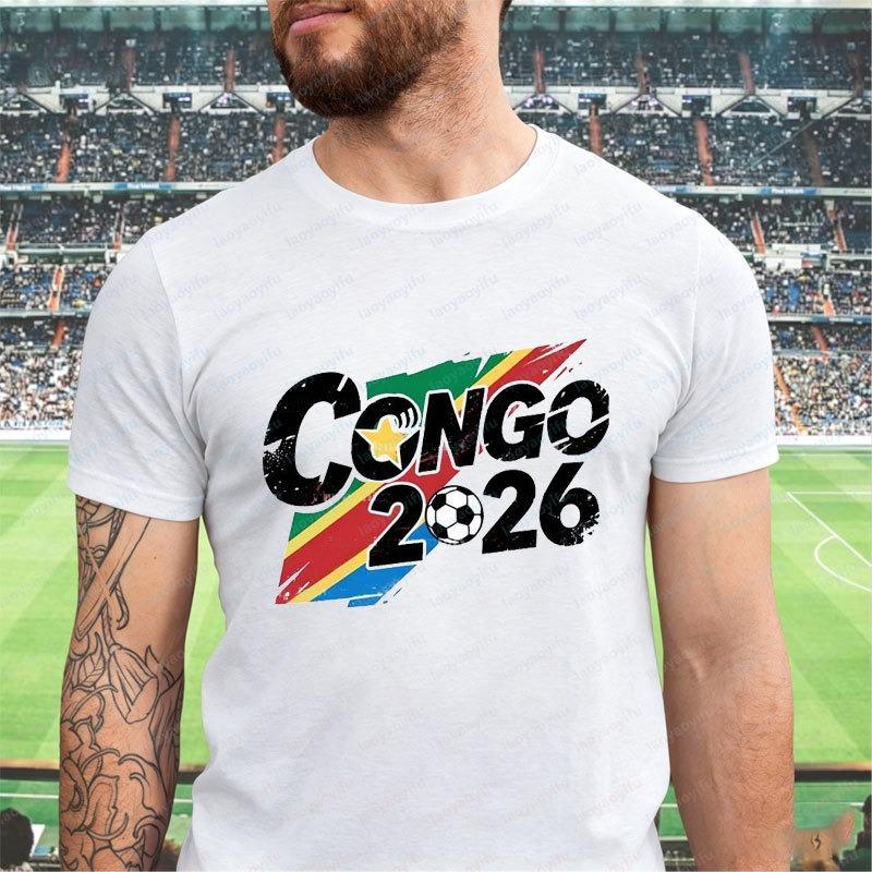Congo National 2026 Team Soccer Shirt Denmark Denmark Graphic men Tee Soccer Jersey Football Soccer Supporter Cotton Unisex Tops L
Congo National 2026 Team Soccer Shirt Denmark Denmark Graphic men Tee Soccer Jersey Football Soccer Supporter Cotton Unisex Tops L