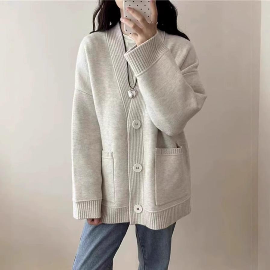 Women Sweater Knitting Basic Fashion Tops Tees Cardigan Long Sleeve Korea Shirt Loose Coat one size
Women Sweater Knitting Basic Fashion Tops Tees Cardigan Long Sleeve Korea Shirt Loose Coat one size
