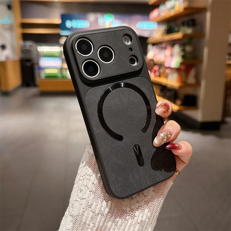 Compatible Magnetic Drop-Proof Denim Texture Case for iPhone 17 Pro Max and Apple 16 Pro 13 Pro
Compatible Magnetic Drop-Proof Denim Texture Case for iPhone 17 Pro Max and Apple 16 Pro 13 Pro
