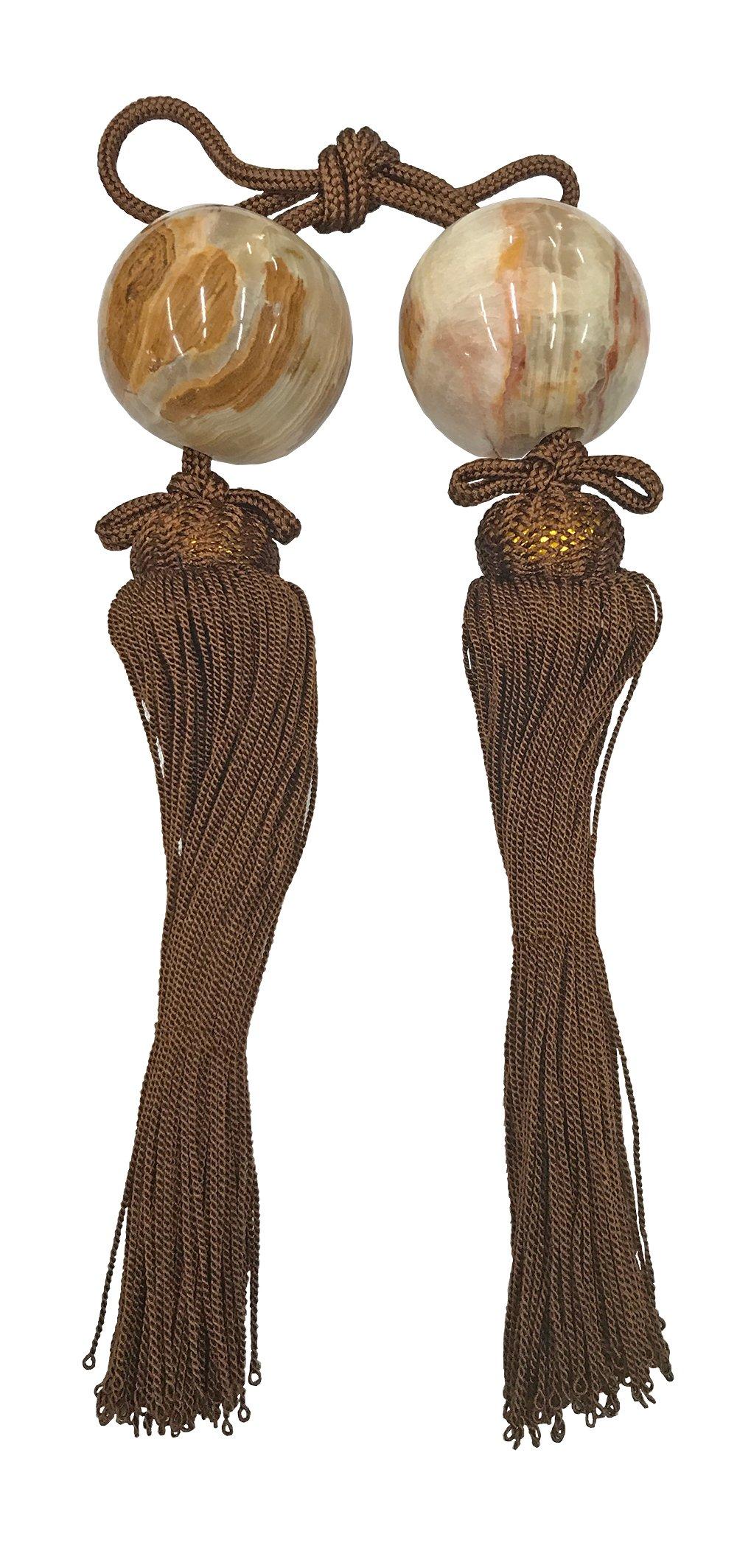 Fukui Metal Crafts Fuchin Material Onyx Brown Подвесной свиток Чайная утварь 7206