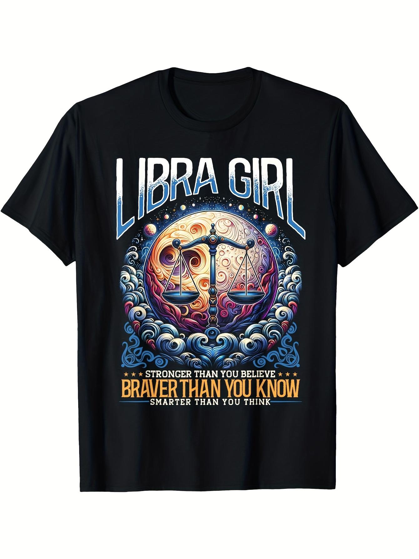 Libra Zodiac T-shirt - Braver Than You Know Astrology Graphic Tee XXXXL
Libra Zodiac T-shirt - Braver Than You Know Astrology Graphic Tee XXXXL