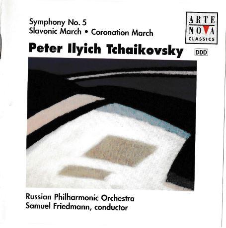 CD PYOTR IL YICH TCHAIKOVSKY, SAMUEL F - Symphony 5 / Slavonic March / Coron 74321304922 Arte Nova Class 1995 Europe Classical Used
CD PYOTR IL YICH TCHAIKOVSKY, SAMUEL F - Symphony 5 / Slavonic March / Coron 74321304922 Arte Nova Class 1995 Europe Classical Used