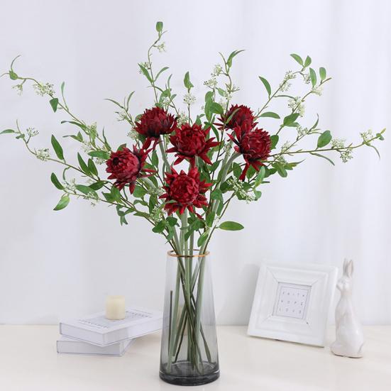 Искусственный цветок Экологичный неувядающий пластиковый цветок-имитация артишока для дома
Искусственный цветок Экологичный неувядающий пластиковый цветок-имитация артишока для дома