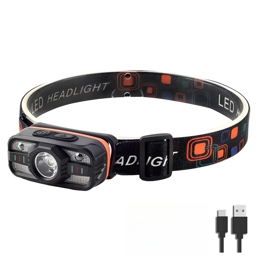 6 режимов освещения USB перезаряжаемый светодиодный налобный фонарь портативный свет со встроенным аккумулятором рыбалка налобный фонарь уличный кемпинговый фонарь Upgraded Version 1pc
6 режимов освещения USB перезаряжаемый светодиодный налобный фонарь портативный свет со встроенным аккумулятором рыбалка налобный фонарь уличный кемпинговый фонарь Upgraded Version 1pc