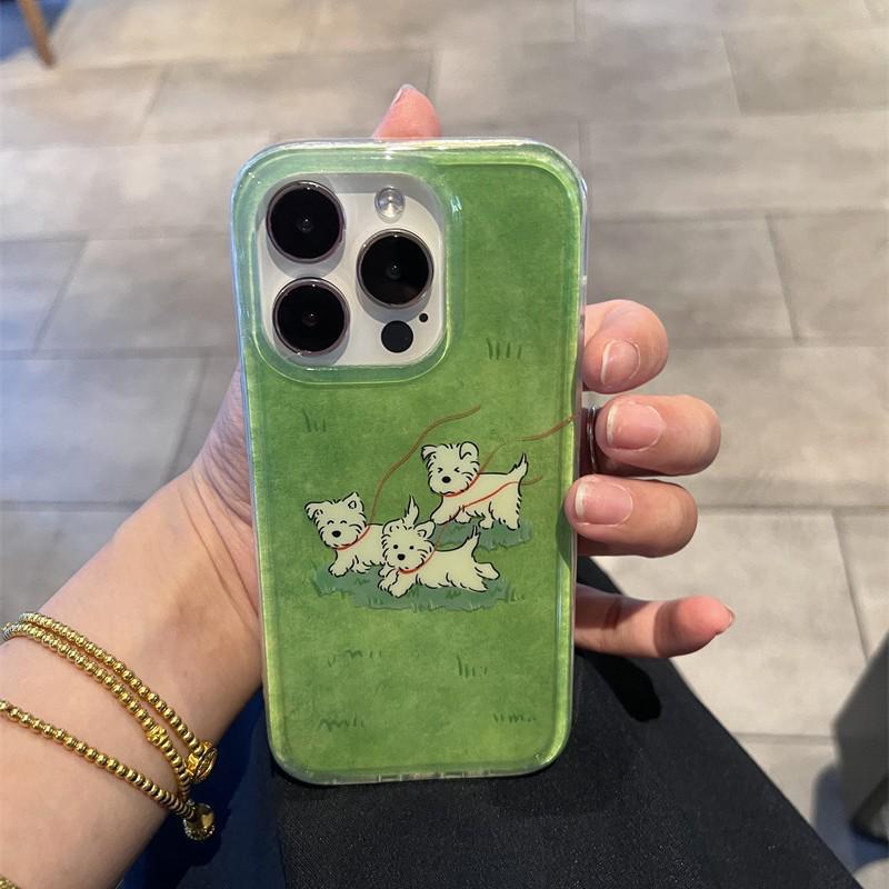 Spring Green Three Puppies iPhone 17 Pro Max Case with Chain iPhone 15 Pro
Spring Green Three Puppies iPhone 17 Pro Max Case with Chain iPhone 15 Pro