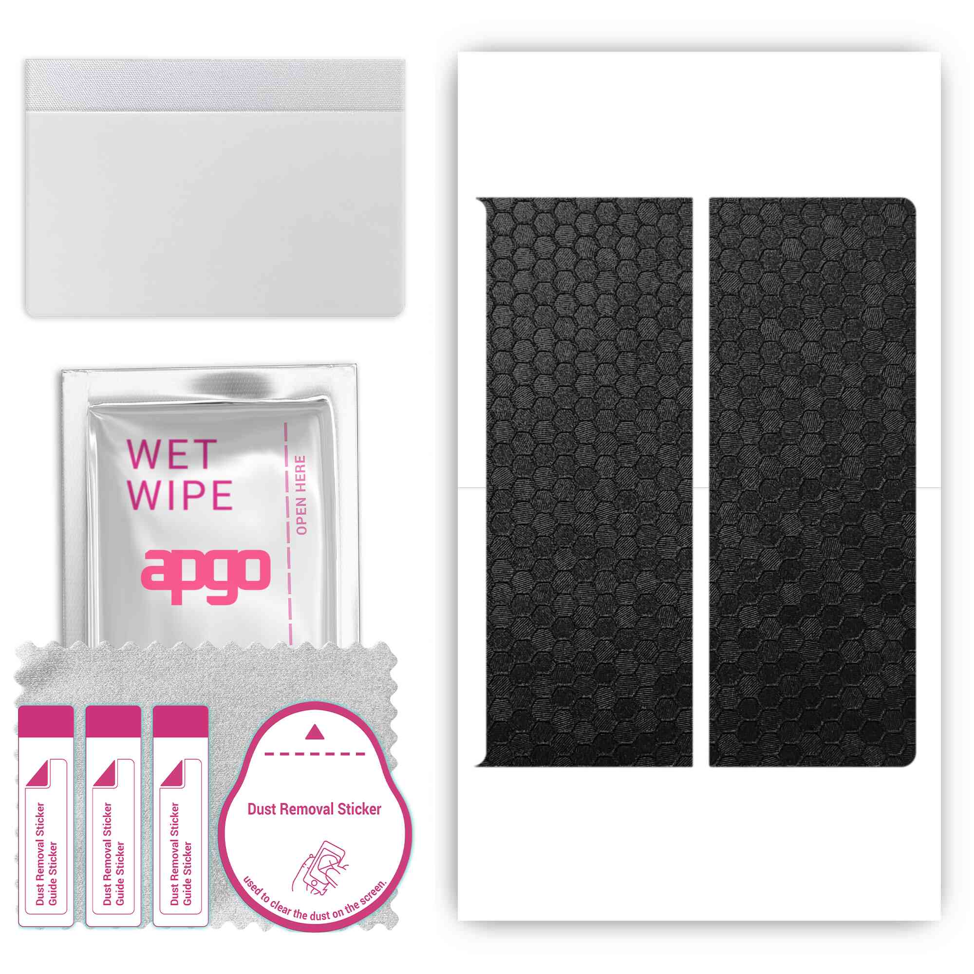 apgo Захисна наклейка для задньої панелі, сумісна з Huawei Mate XS 2, Wrap Film, Foil, Vinyl - Pattern Black Honeycomb
apgo Захисна наклейка для задньої панелі, сумісна з Huawei Mate XS 2, Wrap Film, Foil, Vinyl - Pattern Black Honeycomb
