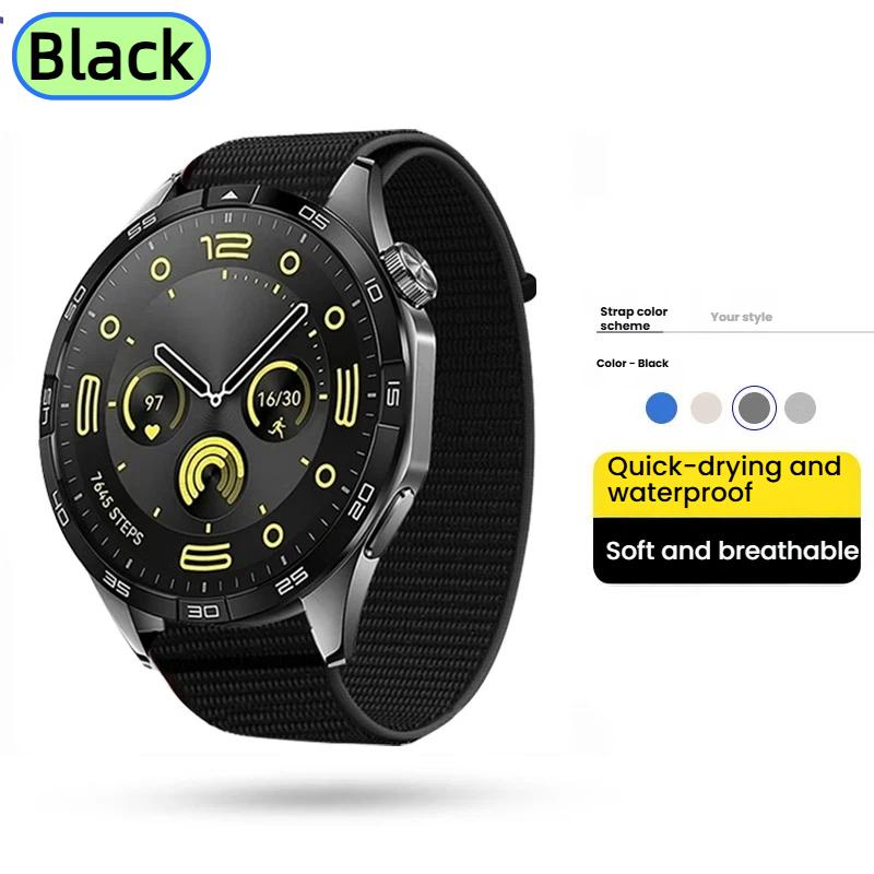 22mm Nylon Rugged Watch Band Quick Release Double-Loop Adjustable Strap for Men Women Fits Samsung Galaxy Watch/Amazfit/Garmin 22mm Universal чорний
22mm Nylon Rugged Watch Band Quick Release Double-Loop Adjustable Strap for Men Women Fits Samsung Galaxy Watch/Amazfit/Garmin 22mm Universal чорний