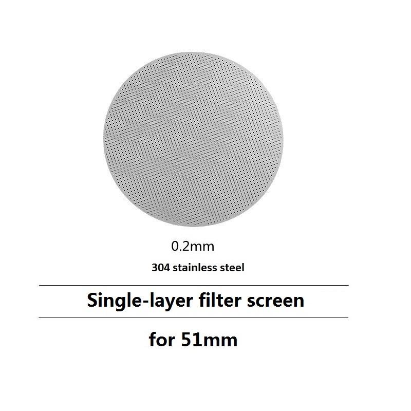 51/53/58 мм Багаторазовий екран для кавової шайби 304 Двошаровий фільтр для кави з нержавіючої сталі з дрібною сіткою Професійний аксесуар для еспресо
51/53/58 мм Багаторазовий екран для кавової шайби 304 Двошаровий фільтр для кави з нержавіючої сталі з дрібною сіткою Професійний аксесуар для еспресо