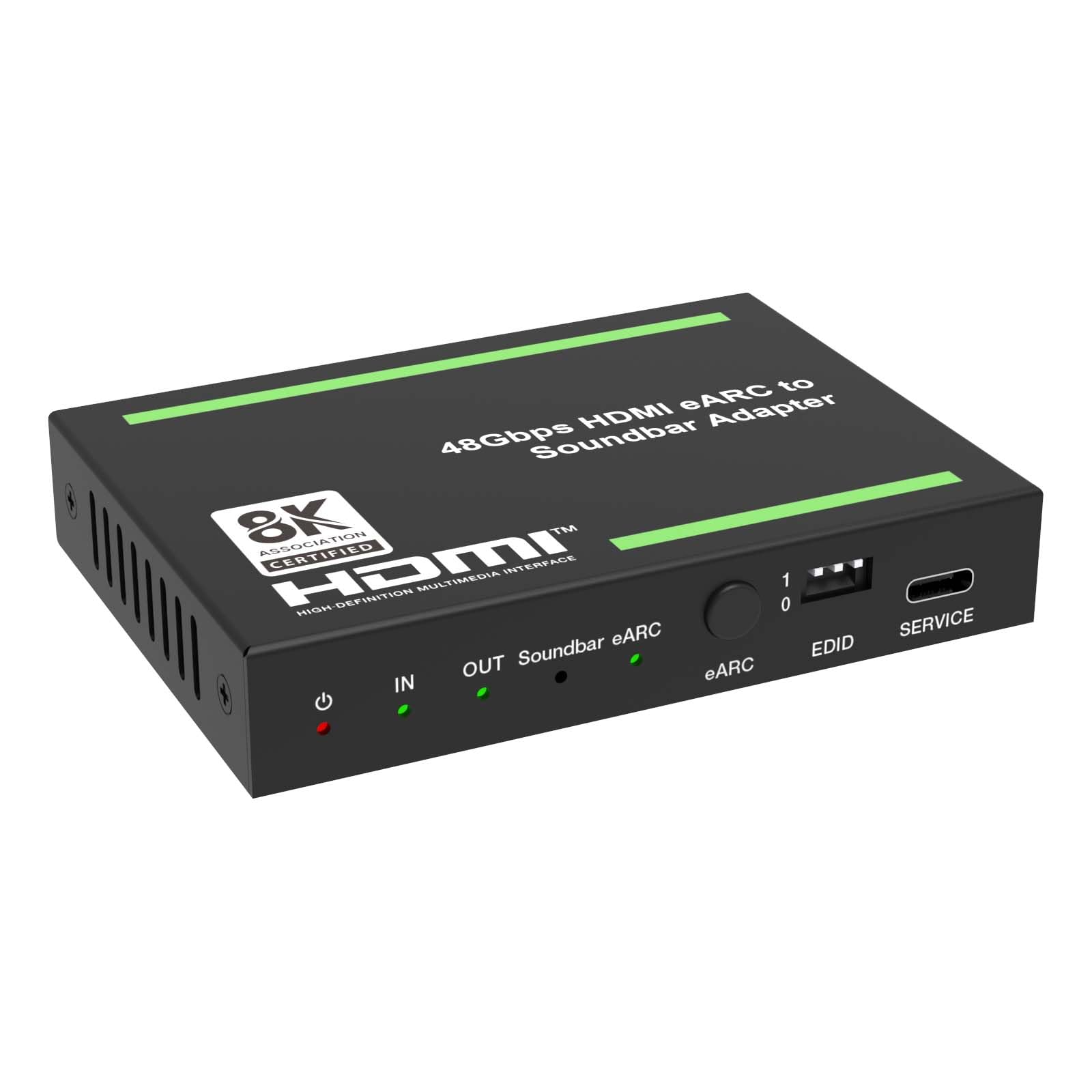 BUNGPUNG HDMI Audio Separator Audio Adapter Suitable for Soundbar EDID Management HDMI HDCP HDR eARC CEC 8K@60Hz ARC/eARC 2.1 2.3 
BUNGPUNG HDMI Audio Separator Audio Adapter Suitable for Soundbar EDID Management HDMI HDCP HDR eARC CEC 8K@60Hz ARC/eARC 2.1 2.3
