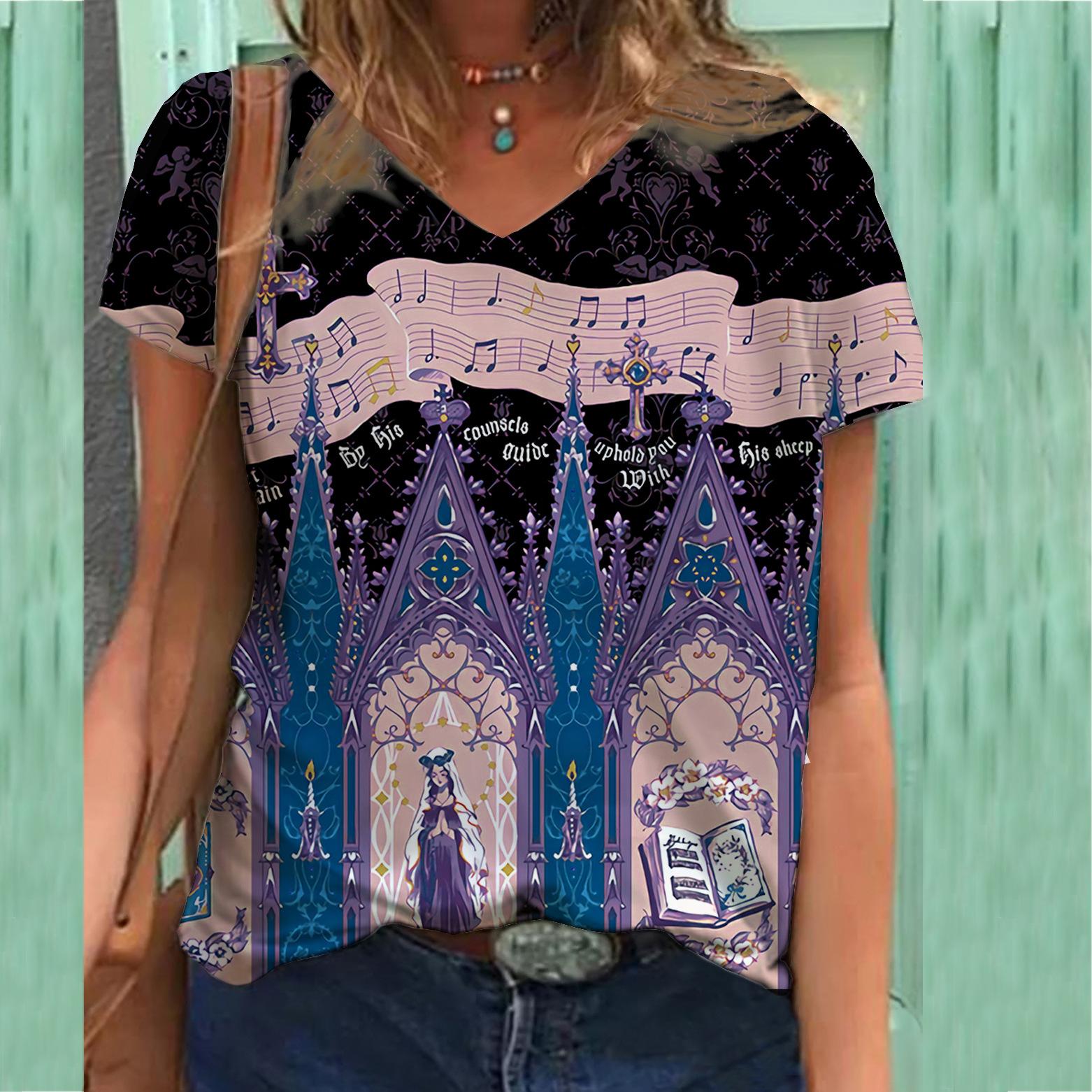 3D Printed T-shirt V-neck 3D Printed Women s Short Sleeved T-shirt Top Floral Themed Series 3XL
3D Printed T-shirt V-neck 3D Printed Women s Short Sleeved T-shirt Top Floral Themed Series 3XL