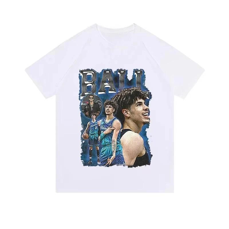 LaMelo Ball Charlotte Hornets #2 Vintage Streetwear Graphic T-Shirt, Oversized NBA Basketball Tee, Unisex Casual Top M рожевий
LaMelo Ball Charlotte Hornets #2 Vintage Streetwear Graphic T-Shirt, Oversized NBA Basketball Tee, Unisex Casual Top M рожевий