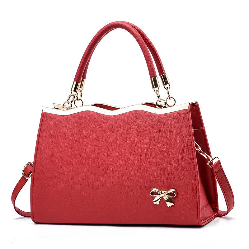 New Fashion Bow Bridal Bag with Simple and Ladylike Style, Large Capacity Single Shoulder Crossbody Bag бордовий
New Fashion Bow Bridal Bag with Simple and Ladylike Style, Large Capacity Single Shoulder Crossbody Bag бордовий