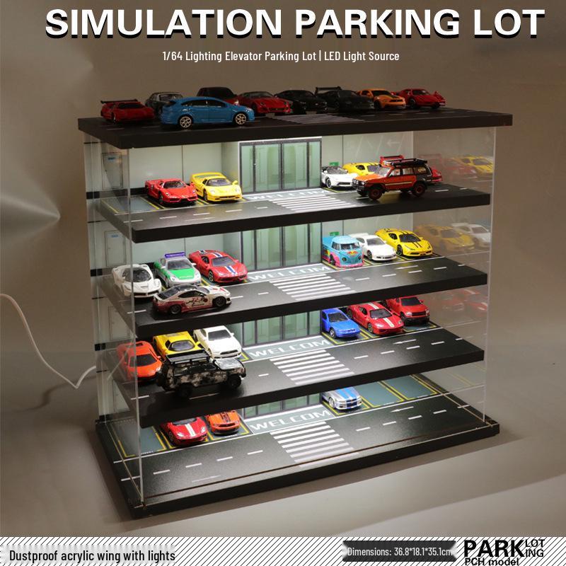 1:64 Car Model Display with Dustproof Storage for Tomica Toys
1:64 Car Model Display with Dustproof Storage for Tomica Toys