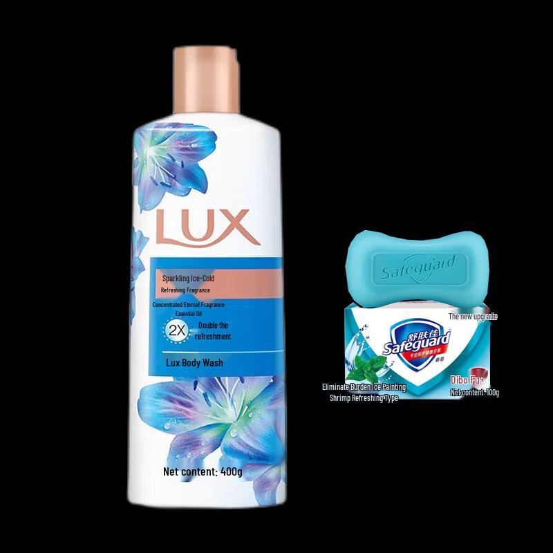 Lux Sparkling Icy Cool Shower Gel & Peppermint Soap Set
Lux Sparkling Icy Cool Shower Gel & Peppermint Soap Set