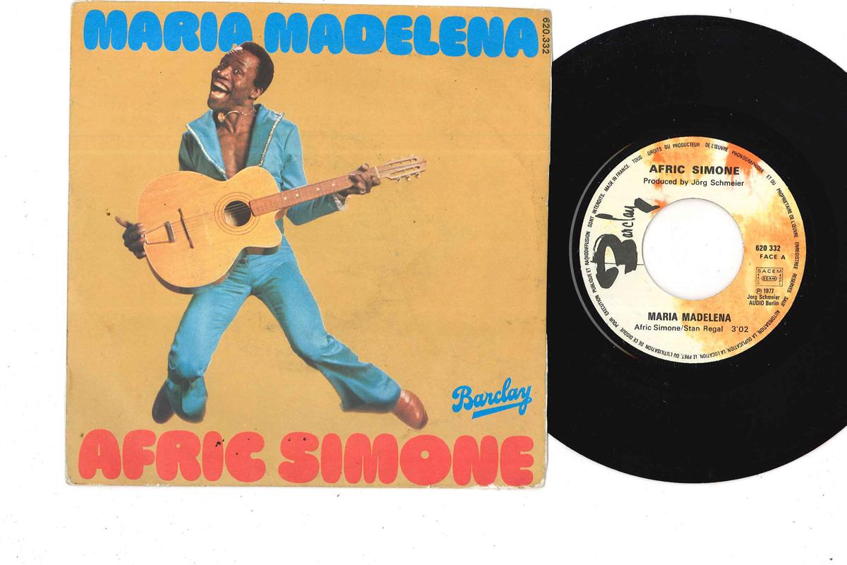 7inch Record AFRIC SIMONE - Maria Madelena 620322 BARCLAY 1977 France Dance & Electronica Used
7inch Record AFRIC SIMONE - Maria Madelena 620322 BARCLAY 1977 France Dance & Electronica Used
