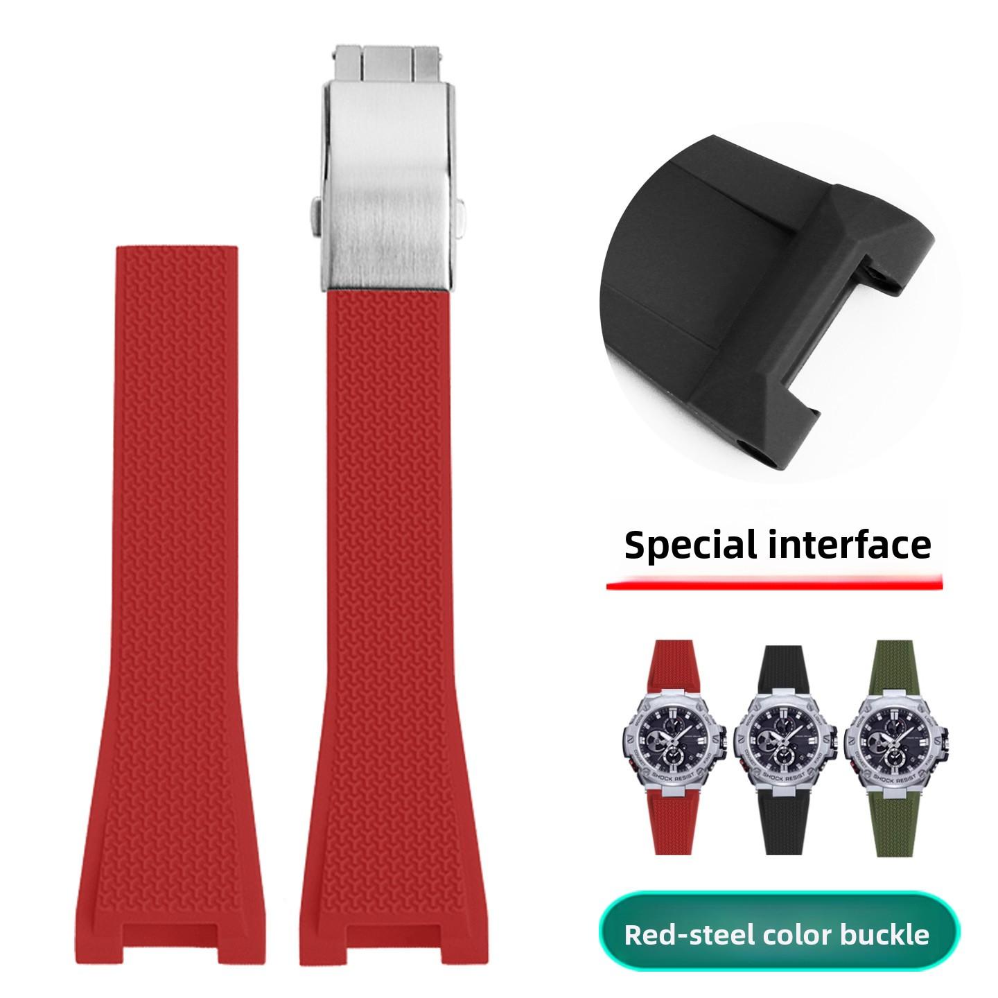GST-B100 Resin Strap For Casio G-SHOCK GST B100 GST-120 400G 110 S130 GST-W300 Men Waterproof Silicone rubber watch band replace Special size
GST-B100 Resin Strap For Casio G-SHOCK GST B100 GST-120 400G 110 S130 GST-W300 Men Waterproof Silicone rubber watch band replace Special size