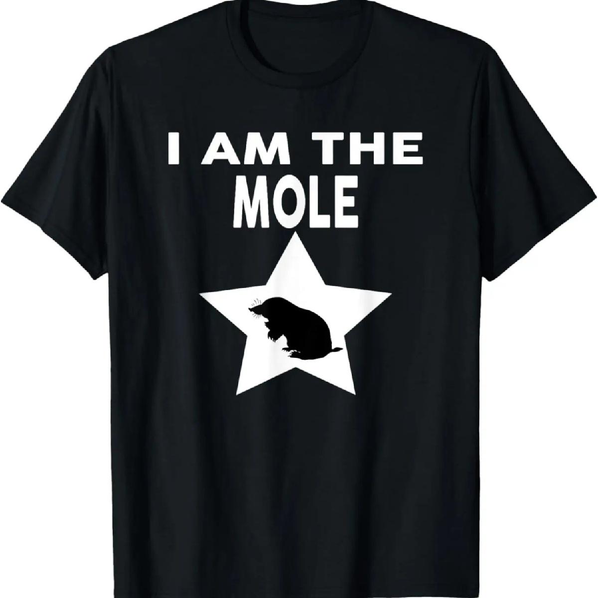 I Am The MOLE T-Shirt Funny MOLE T-Shirt XXXXXL різнокольоровий
I Am The MOLE T-Shirt Funny MOLE T-Shirt XXXXXL різнокольоровий