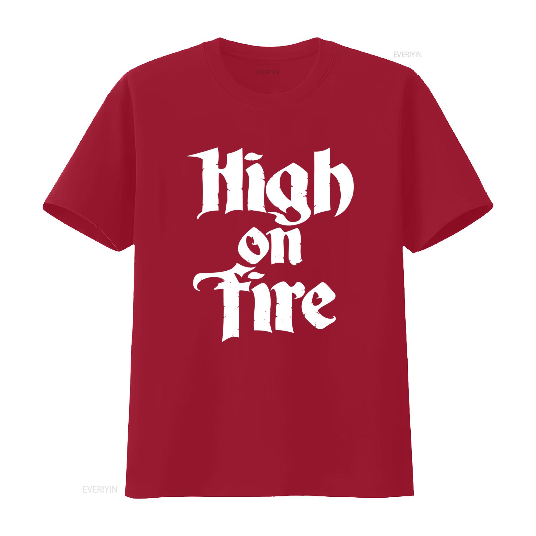 Stylish High on Fire Band Logo Black T shirt Available in All Sizes S 5Xl 2F82 vintage Washed Slightly streetwear Soft S
Stylish High on Fire Band Logo Black T shirt Available in All Sizes S 5Xl 2F82 vintage Washed Slightly streetwear Soft S
