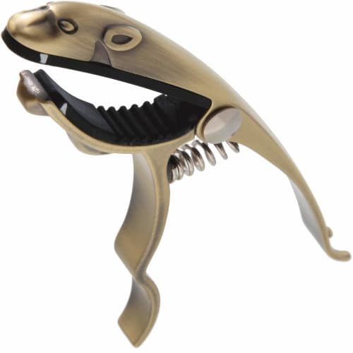 Phoenix One-Touch Guitar Capo (Jaguar type) with Maintenance Fiber Cloth, Picks, and Manufacturer s Warranty (4-Piece Set, Gold)
Phoenix One-Touch Guitar Capo (Jaguar type) with Maintenance Fiber Cloth, Picks, and Manufacturer s Warranty (4-Piece Set, Gold)