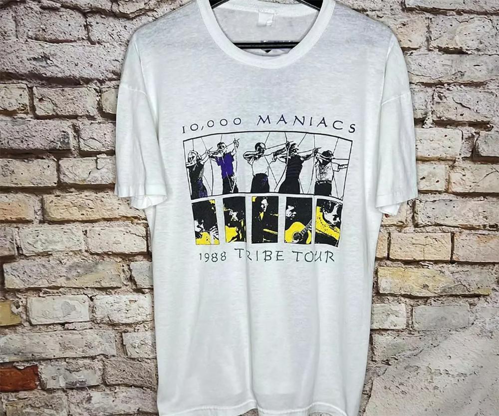 10000 Maniacs In My Tribe Tour Album Adult Cotton T-Shirt S To 5XL MK554 Unisex T-Shirt S
10000 Maniacs In My Tribe Tour Album Adult Cotton T-Shirt S To 5XL MK554 Unisex T-Shirt S