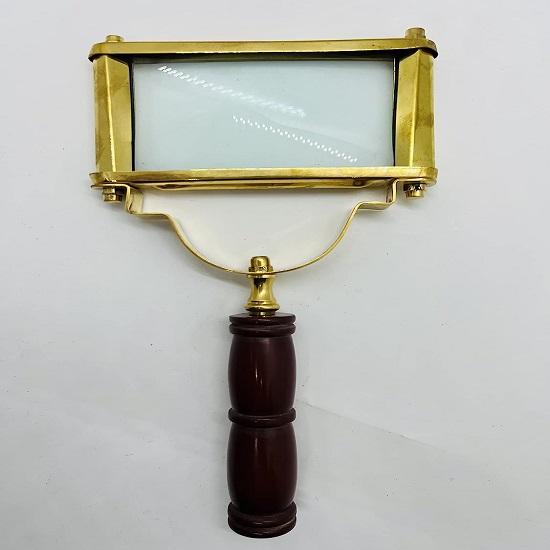 Морський латунний червоний ручний збільшувач для читання
Морський латунний червоний ручний збільшувач для читання