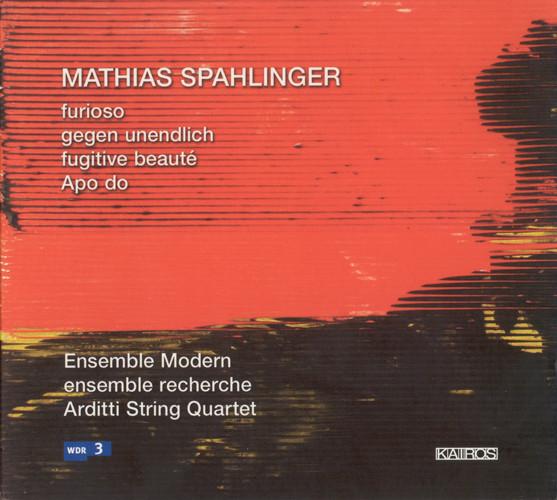 CD MATHIAS SPAHLINGER - ENSEMBLE MODER - Furioso 0012692KAI Kairos 2007 Austria Classical Used
CD MATHIAS SPAHLINGER - ENSEMBLE MODER - Furioso 0012692KAI Kairos 2007 Austria Classical Used