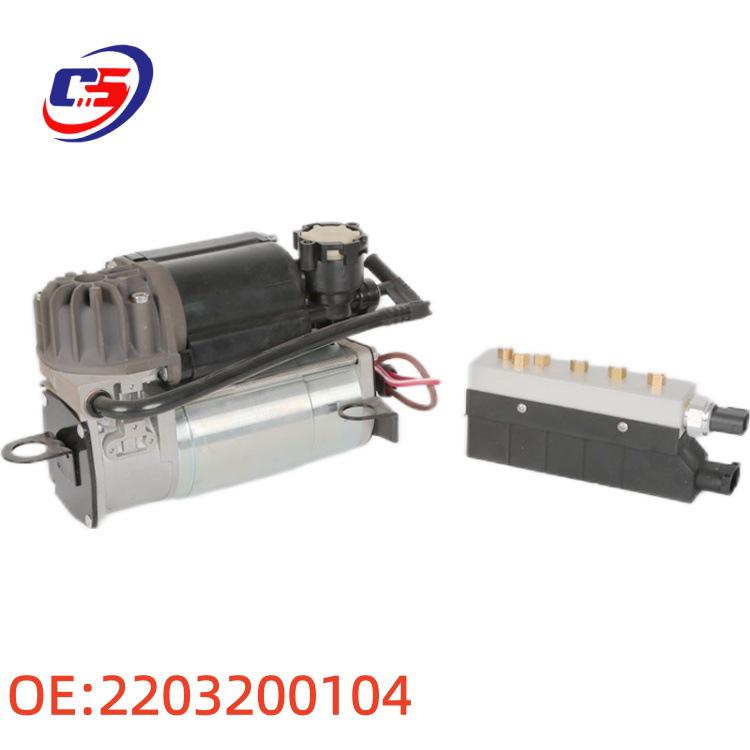 2203200104 Сумісний з компресором повітряної підвіски Mercedes-Benz W220.
2203200104 Сумісний з компресором повітряної підвіски Mercedes-Benz W220.