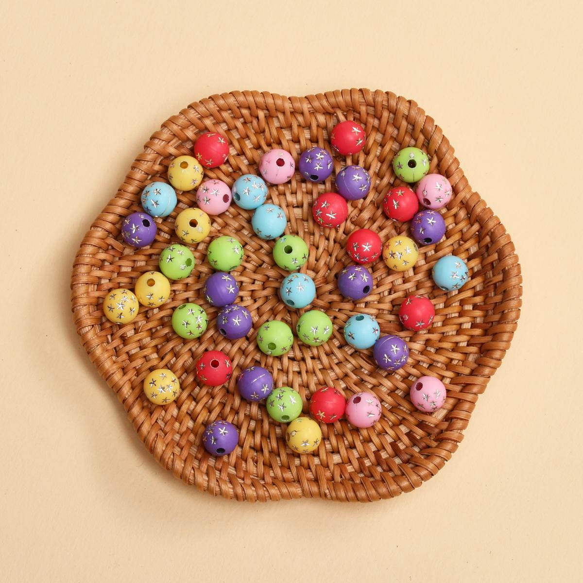 Товары для вечеринок, ожерелье со звездным узором, прямое отверстие, 50 шт., 7,5 мм, акриловые круглые, для самостоятельного изготовления ювелирных изделий, браслетов, сережек, бусинок, россыпью
Товары для вечеринок, ожерелье со звездным узором, прямое отверстие, 50 шт., 7,5 мм, акриловые круглые, для самостоятельного изготовления ювелирных изделий, браслетов, сережек, бусинок, россыпью